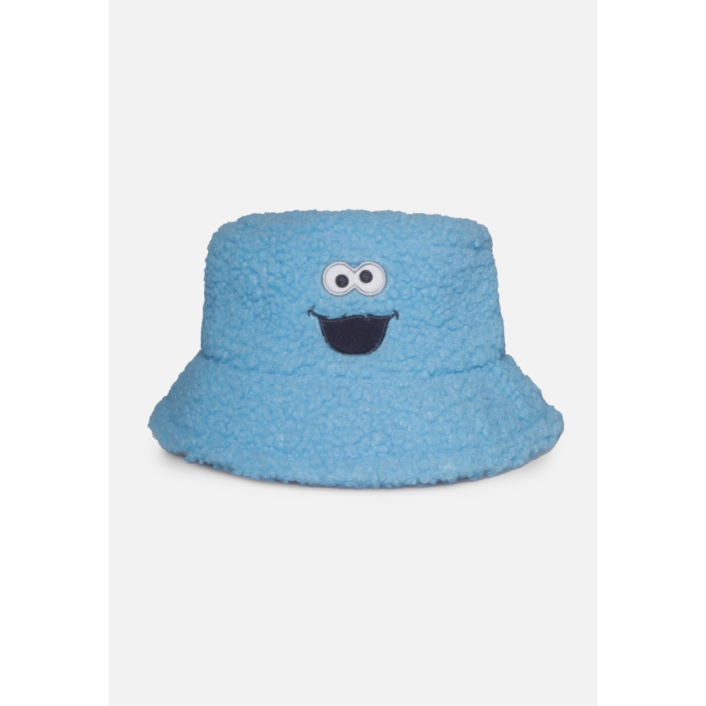 Sesame Street - Cookie Monster Novelty Chapeau de seau - Bleu